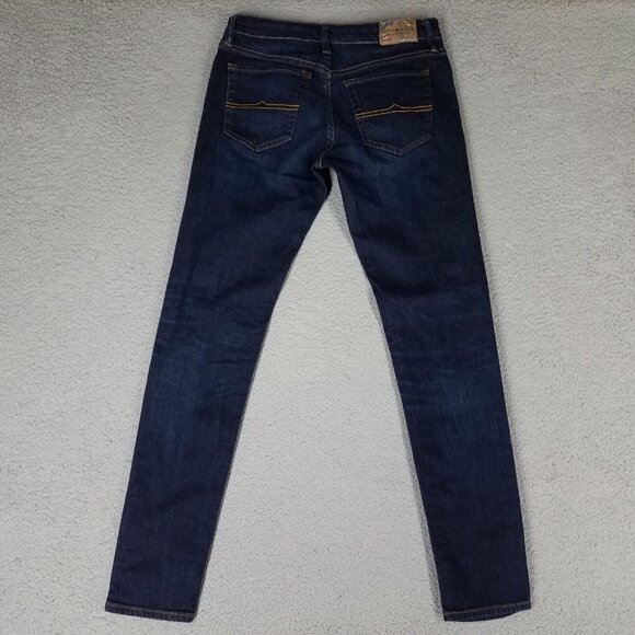 Ralph Lauren Denim & Supply Jeans Women's 28 Dark Blue Skinny Stretch Casual - Picture 2 of 11